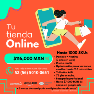 Tu Tienda Online: Kit Premium con hasta 1000 Productos